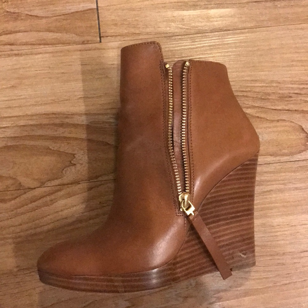 Michael Kors bootie wedges